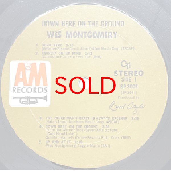 画像2: WES MONTGOMERY -  DOWN HERE ON THE GROUND (2)