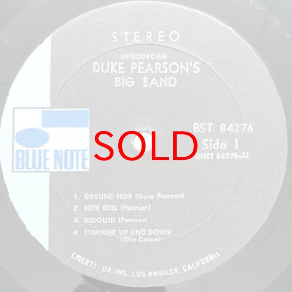 画像2: DUKE PEARSON -  INTRODUCING DUKE PEARSON'S BIG BAND (2)