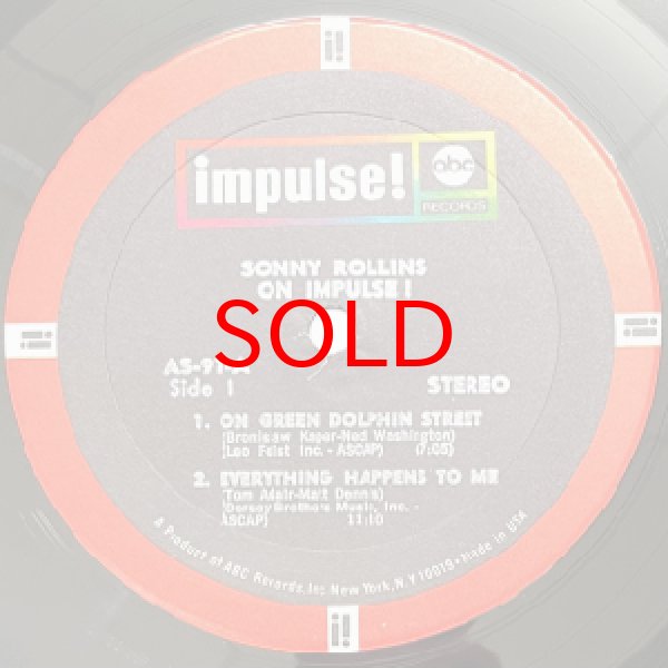 画像2: SONNY ROLLINS -  ON IMPULSE ! (2)