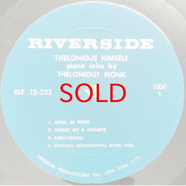 画像2: THELONIOUS MONK -  THELONIOUS HIMSELF (2)