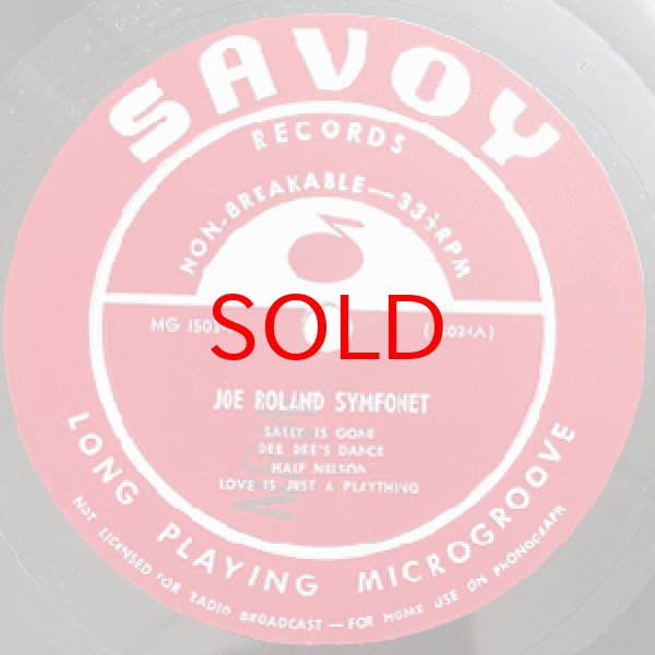 画像2: JOE ROLAND / FREDDIE REDD  -  JOE ROLAND QUARTET AND SYMFONET 【10INCH】 (2)