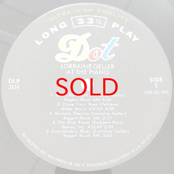 画像2: LORRAINE GELLER -  AT THE PIANO (2)