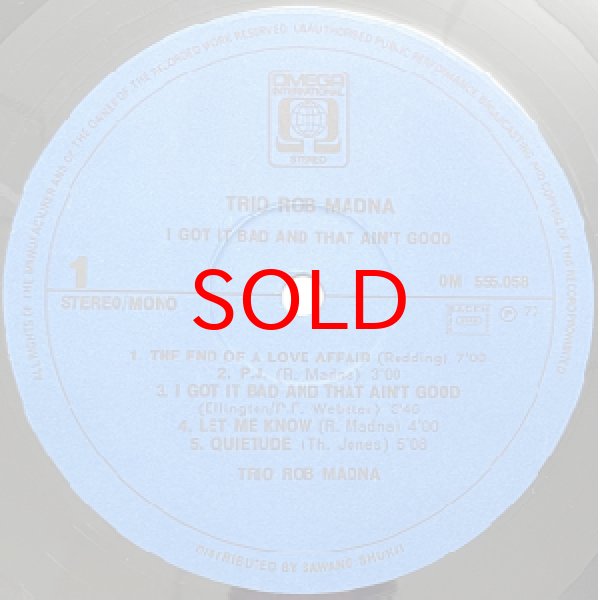 画像2: ROB MADNA -  I GOT IT BAD AND THAT AIN'T GOOD (2)