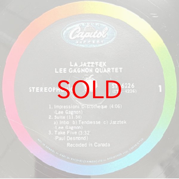 画像2: LEE GAGNON QUARTET -  LA JAZZTEK (2)