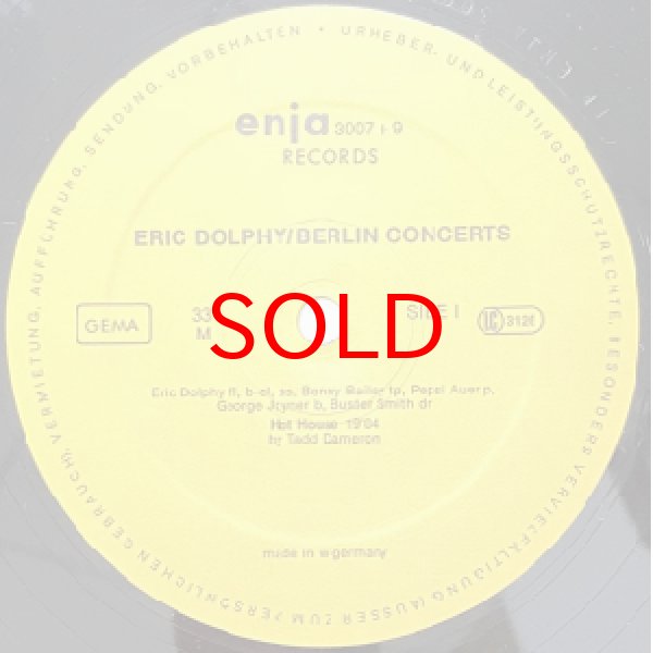 画像2: ERIC DOLPHY -  BERLIN CONCERTS (2)