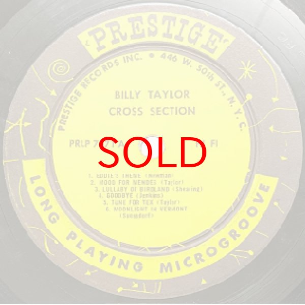 画像2: BILLY TAYLOR -  CROSS SECTION (2)