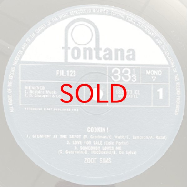 画像2: ZOOT SIMS -  COOKIN'  (2)