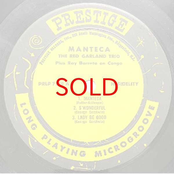 画像2: RED GARLAND TRIO PLUS RAY BARRETO -  MANTECA (2)