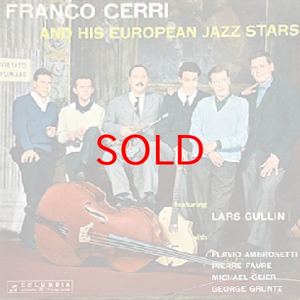 画像1: FRANCO CERRI -  FRANCO CERRI AND HIS EUROPEAN JAZZ STARS (1)