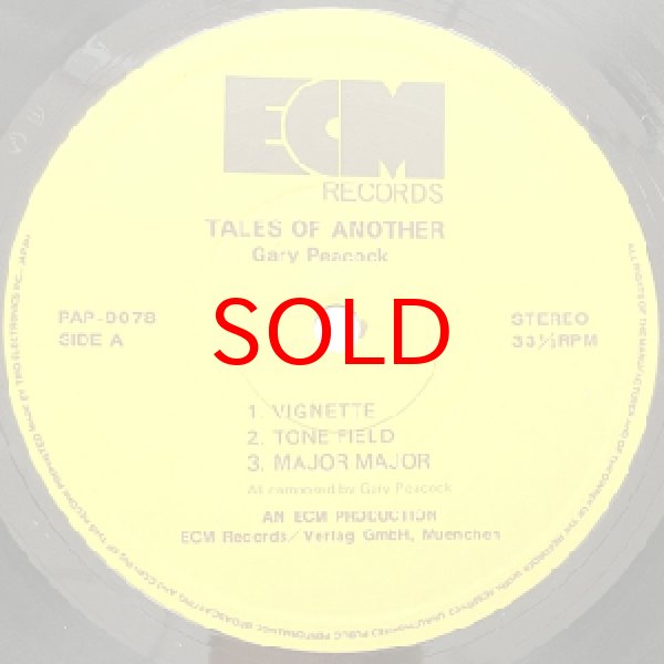画像2: GARY PEACOCK -  TALES OF ANOTHER (2)