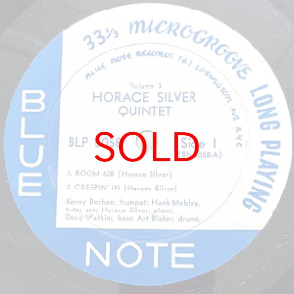 画像2: HORACE SILVER QUINTET -  WITH KENNY DORHAM - HANK MOBLEY 【10INCH】 (2)