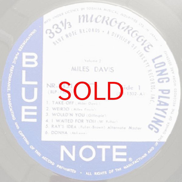 画像2: MILES DAVIS -  VOLUME 2 (2)
