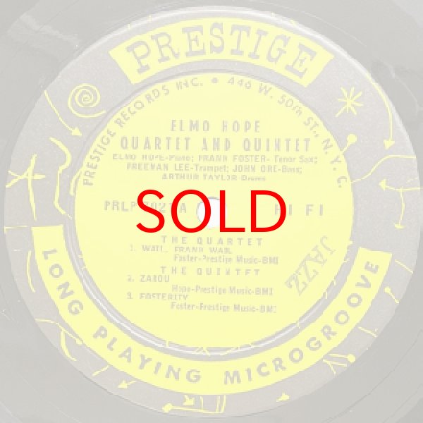 画像2: FRANK FOSTER / ELMO HOPE -  WAIL FRANK WAIL (2)