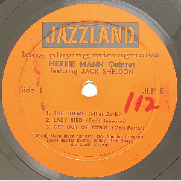画像2: HERBIE MANN QUINTET -  FEAT JACK SHELDON (2)