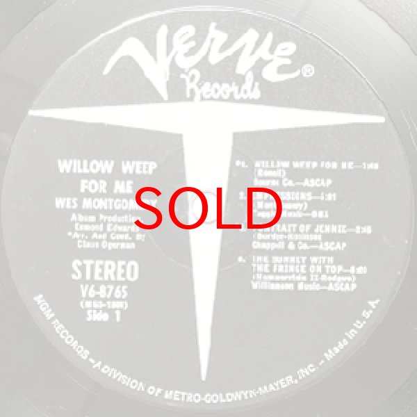 画像2: WES MONTGOMERY -  WILLOW WEEP FOR ME (2)