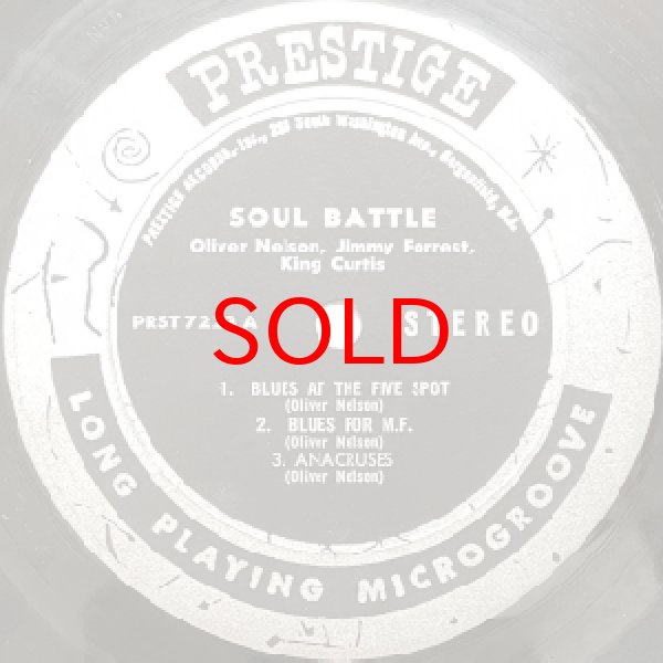 画像2: OLIVER NELSON / KING CURTIS / JIMMY FORREST -  SOUL BATTLE (2)