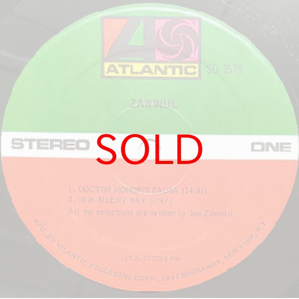 画像2: JOE ZAWINUL -  ZAWINUL (2)