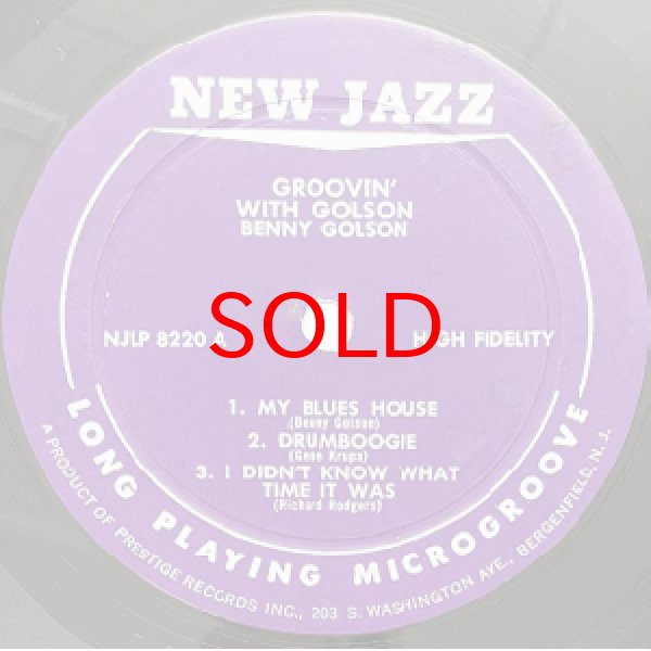画像2: BENNY GOLSON -  GROOVIN' WITH GOLSON (2)
