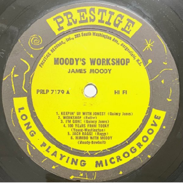画像2: JAMES MOODY'S BAND -  MOODY'S WORKSHOP (2)