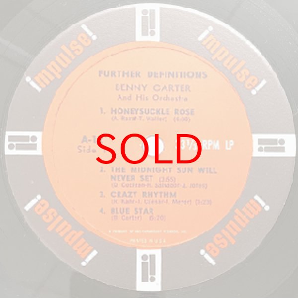 画像2: BENNY CARTER -  FURTHER DEFINITIONS (2)