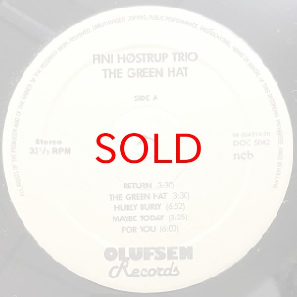 画像2: FINI HOSTRUP TRIO -  THE GREEN HAT (2)