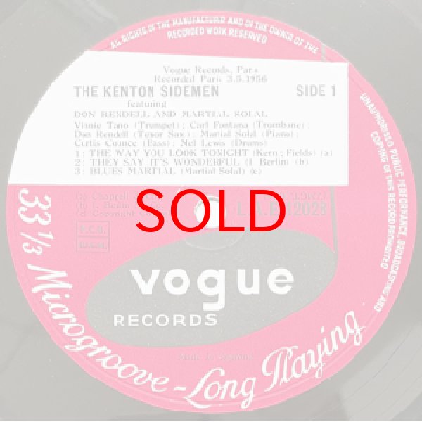 画像2: DON RENDELL & MARTIAL SOLAL -  KENTON SIDEMEN (2)