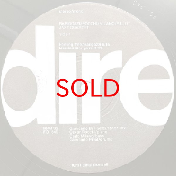 画像2: BARIGOZZI - ROCCHI - MILANO - PILLOT -  JAZZ QUARTET (2)