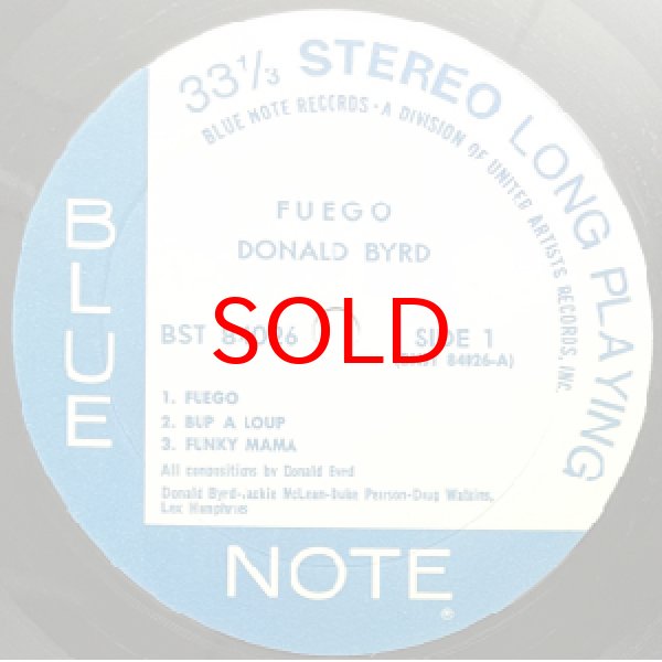 画像2: DONALD BYRD -  FUEGO (2)