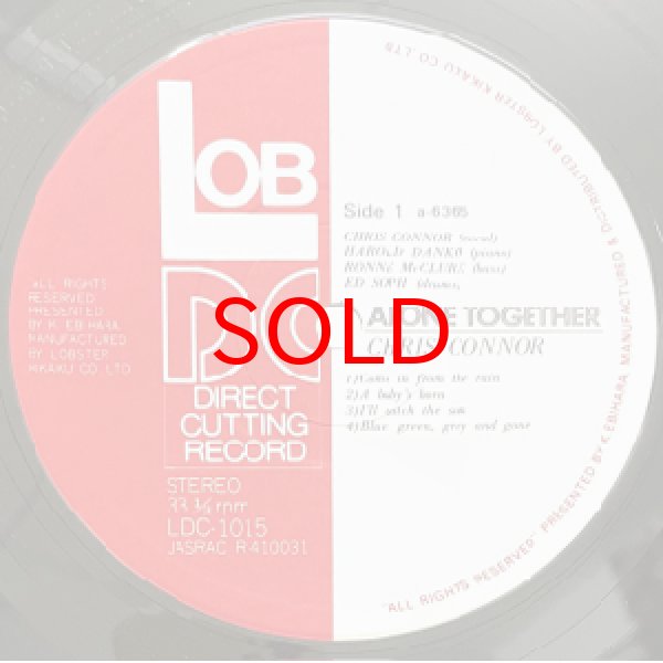 画像2: CHRIS CONNOR -  ALONE TOGETHER (2)