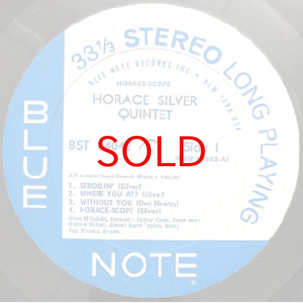 画像2: HORACE SILVER QUINTET -  HORACE - SCOPE (2)