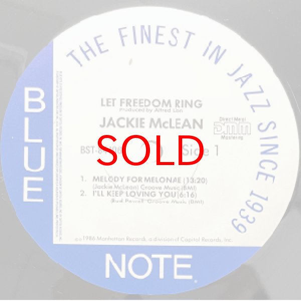 画像2: JACKIE McLEAN -  LET FREEDOM RING (2)