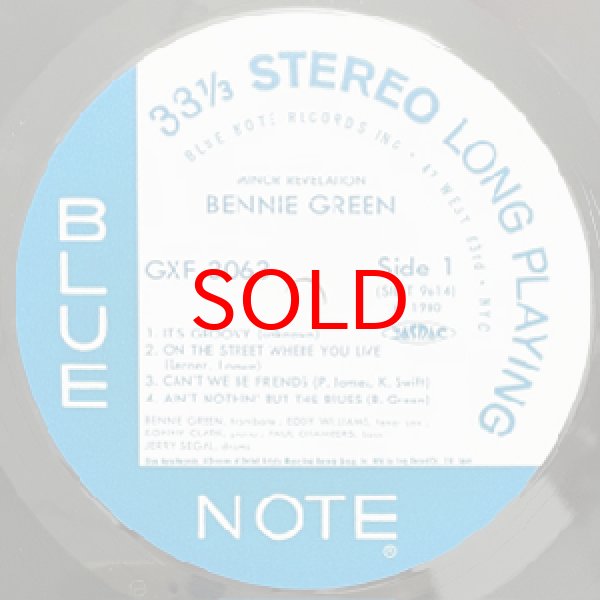 画像2: BENNIE GREEN -  MINOR REVELATION (2)