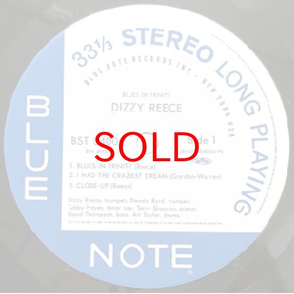 画像2: DIZZY REECE -  BLUES IN TRINITY (2)