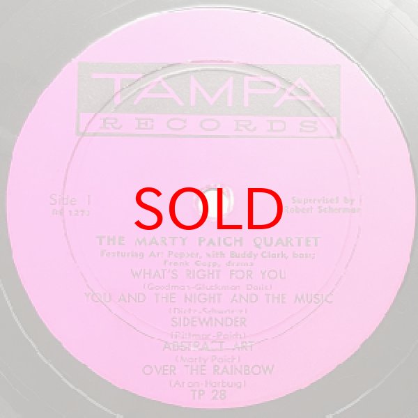 画像2: MARTY PAICH QUARTET -  THE MARTY PAICH QUARTET FEATURING ART PEPEER (2)