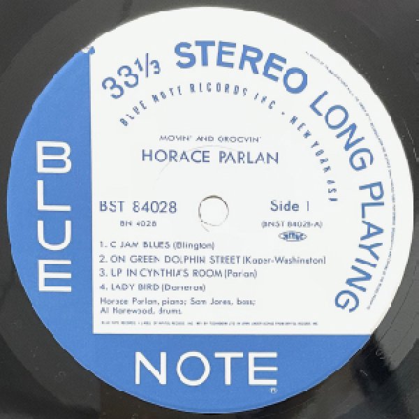 画像2: HORACE PARLAN -  MOVIN' & GROOVIN' (2)