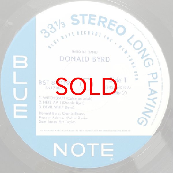 画像2: DONALD BYRD -  BYRD IN HAND (2)