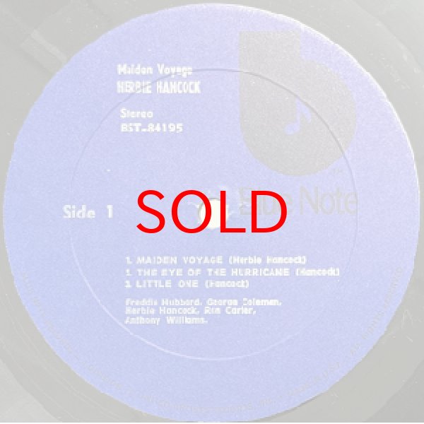 画像2: HERBIE HANCOCK -  MAIDEN VOYAGE (2)