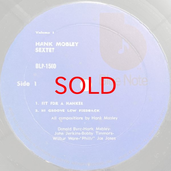 画像2: HANK MOBLEY -  HANK MOBLEY SEXTET (2)
