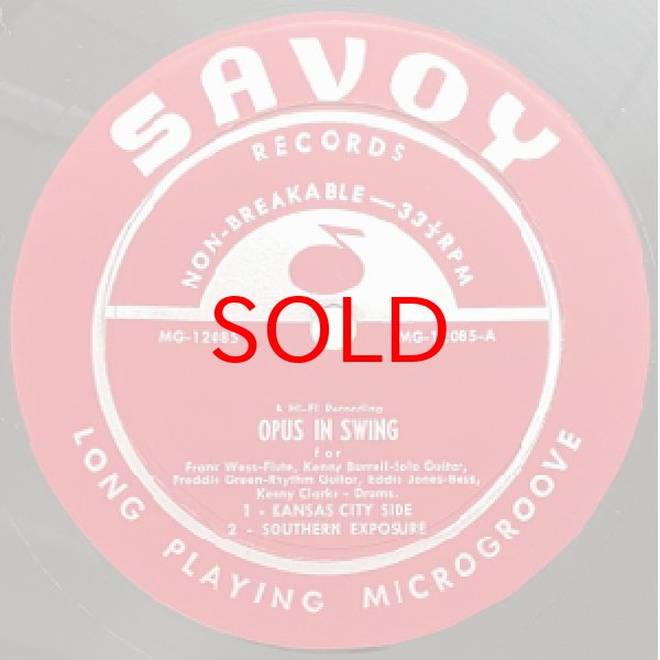 画像2: FRANK WESS - KENNY BURRELL -  OPUS IN SWING (2)