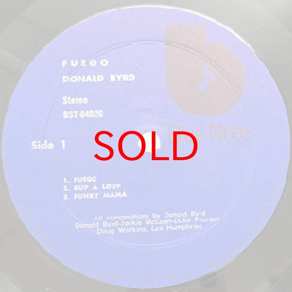 画像2: DONALD BYRD -  FUEGO (2)