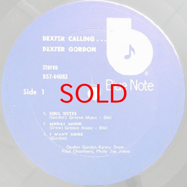 画像2: DEXTER GORDON -  DEXTER CALLING... (2)