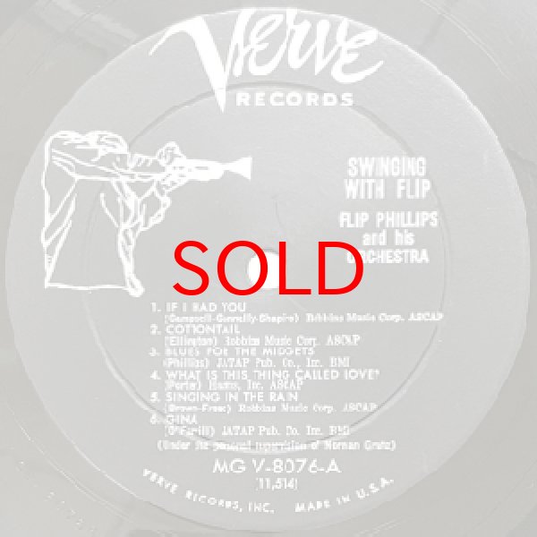 画像2: FLIP PHILLIPS -  SWINGING WITH FLIP (2)