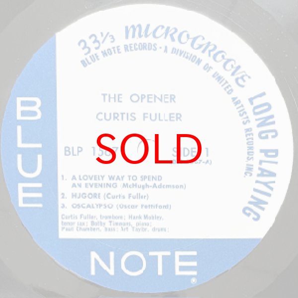 画像2: CURTIS FULLER -  THE OPENER (2)
