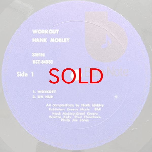 画像2: HANK MOBLEY -  WORK OUT (2)