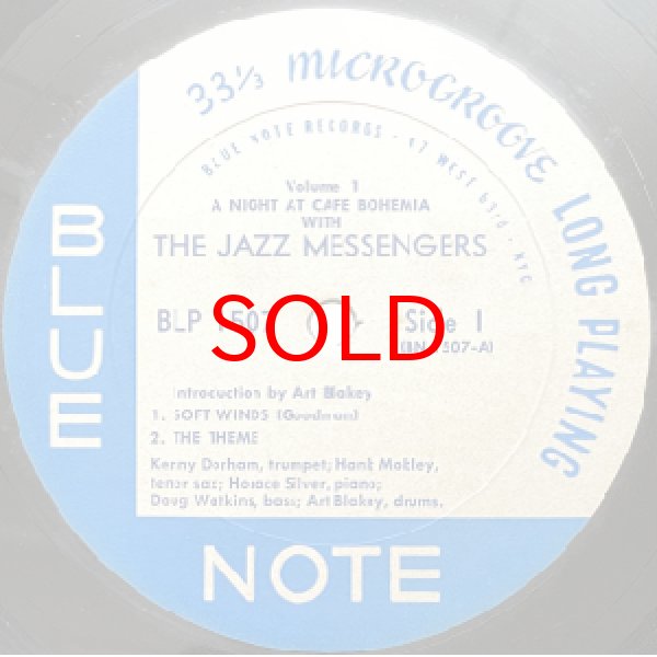 画像2: JAZZ MESSENGERS -  AT THE CAFE BOHEMIA VOL.1 (2)