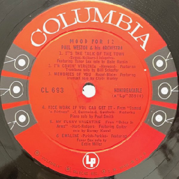 画像2: PAUL WESTON -  MOOD FOR 12 (2)