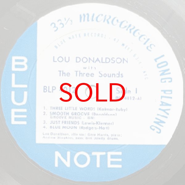 画像2: LOU DONALDSON WITH THREE SOUNDS -  LD +3 (2)