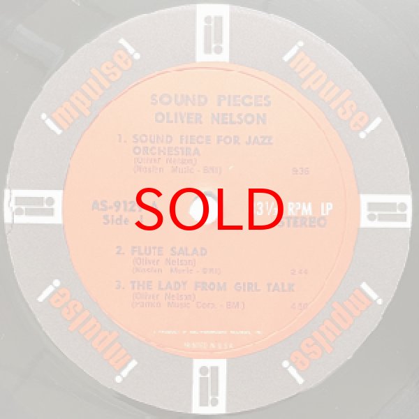 画像2: OLIVER NELSON -  SOUND PIECES (2)