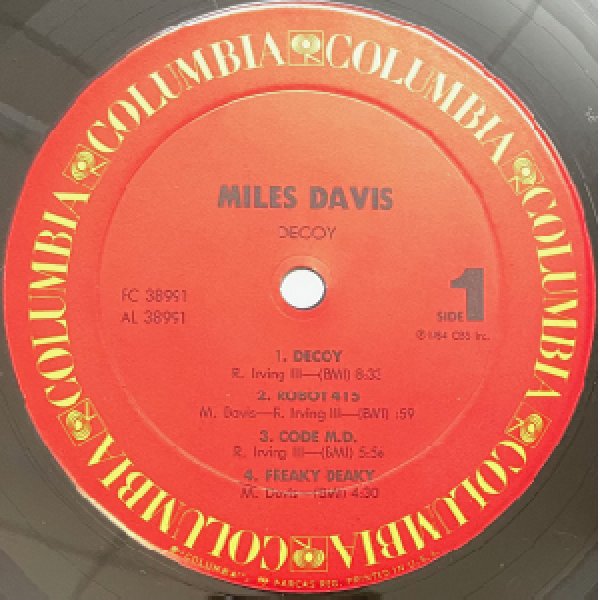 画像2: MILES DAVIS -  DECOY (2)