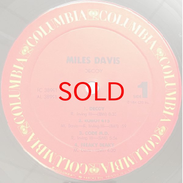 画像2: MILES DAVIS -  DECOY (2)